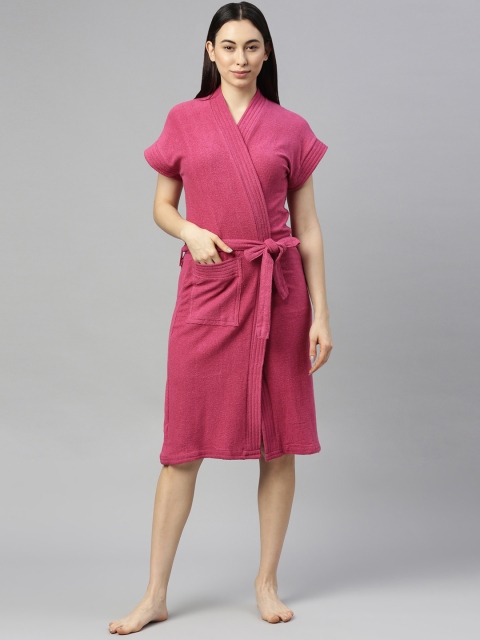 

GOLDSTROMS Women Rose Solid Bathrobe