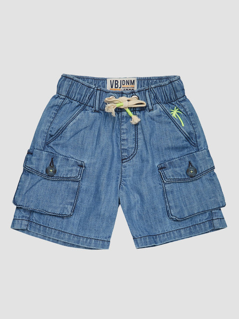 

VITAMINS Boys Blue Denim Cargo Shorts