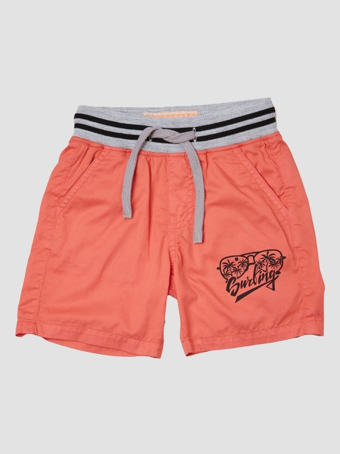 

VITAMINS Boys Peach-Coloured Shorts