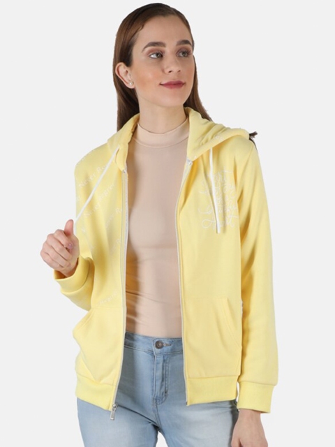 

Monte Carlo Women Yellow Hooded Sweatshirt