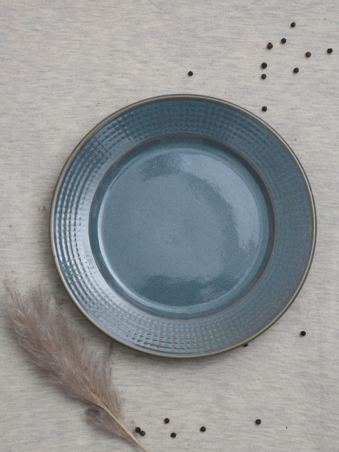 

EK Light Blue Dreamy Ceramic Platter