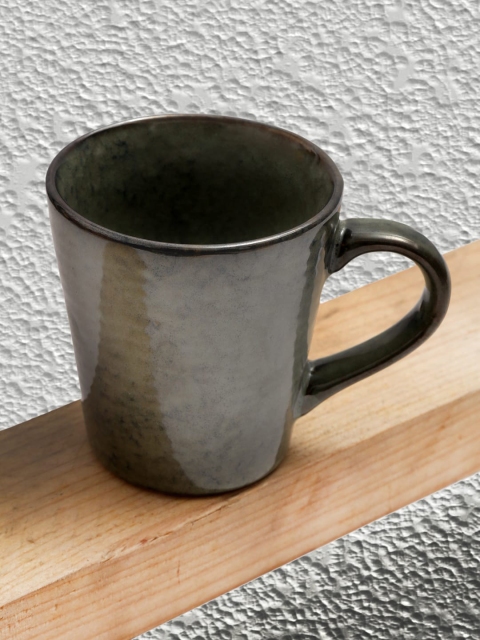 

EK BY EKTA KAPOOR Teal & Brown Handmade Ceramic Mug