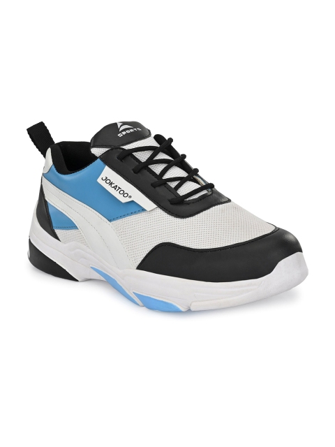 

JOKATOO Men Blue Mesh Walking Sports Shoes