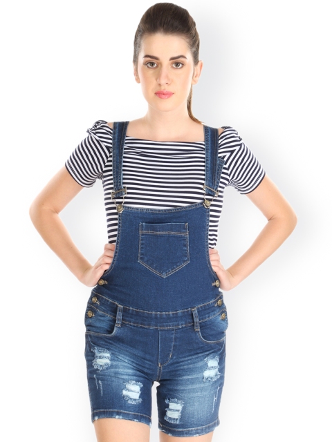 

fungus Blue Distressed Dungarees