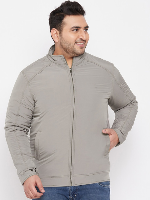 

Okane Men Grey Puffer Jacket