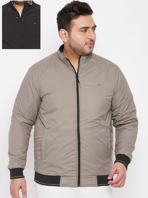 

Okane Men Black Reversible Padded Jacket