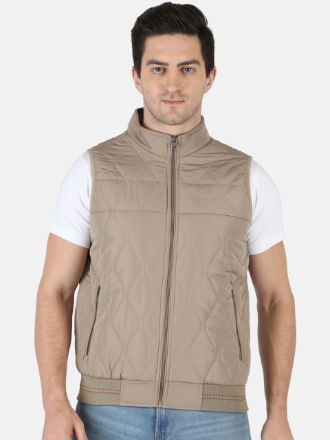 

Monte Carlo Men Beige Woollen Lightweight Quilted Jacket