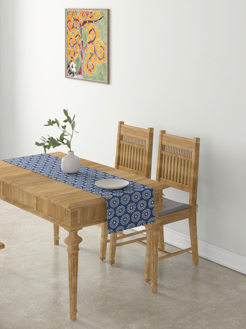 

EK BY EKTA KAPOOR Blue Printed Table Runner