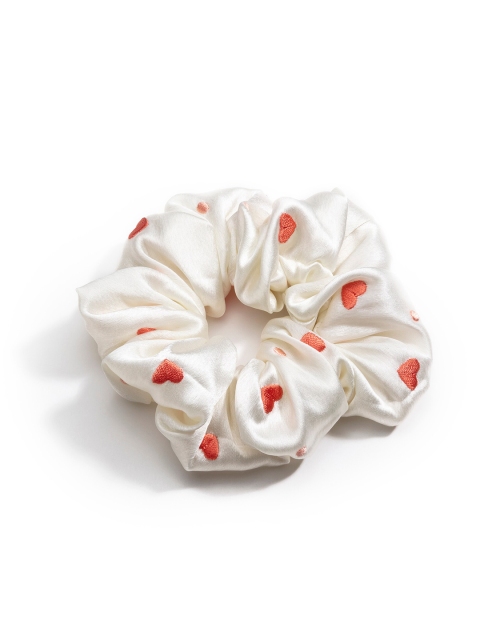 

MASQ Women White & Red Set of 2 Pony Holder with a Mask