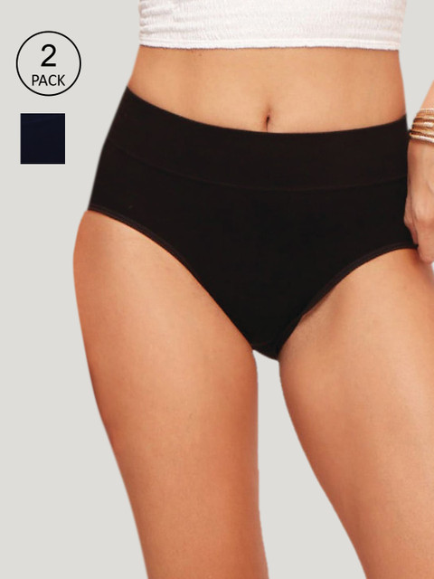 

Reveira Women Pack Of 2 Assorted Hipster Briefs