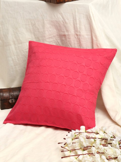 

EK BY EKTA KAPOOR Coral Solid Square Cushion Covers