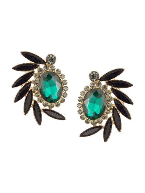 

Arendelle Black Contemporary Drop Earrings