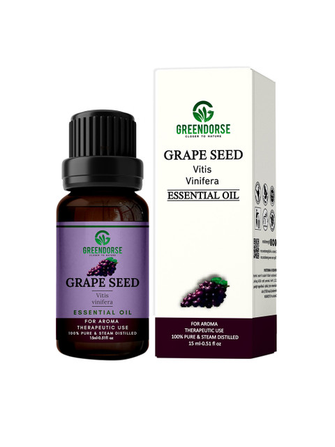 

GREENDORSE Grapeseed Essential Oil -15 ml, White