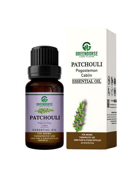 

GREENDORSE Patchouli Essential Oil - 15 ml, White
