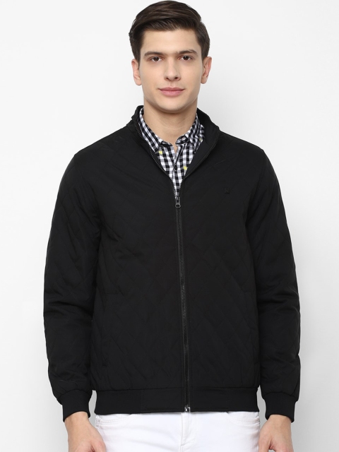 

Allen Solly Men Black Bomber Jacket