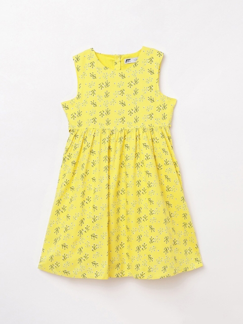 

Fame Forever by Lifestyle Girls Yellow & Black Floral Dress