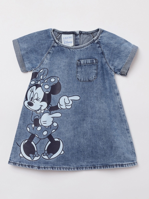 

Juniors by Lifestyle Blue A-Line Dress