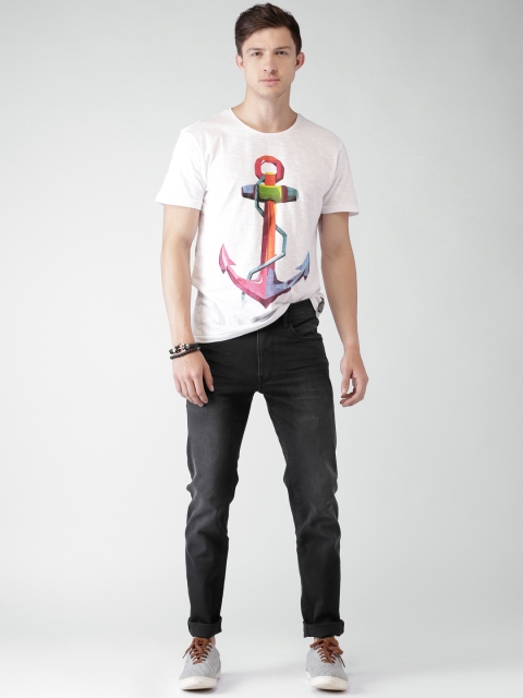 

Mast & Harbour Men Black Slim Fit Stretchable Jeans