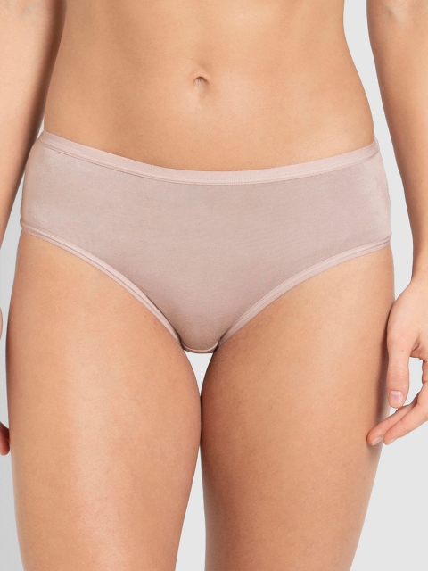 

Jockey Women Grey Solid Hipster Briefs 1807-0105