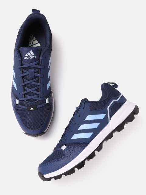 

ADIDAS Men Navy Blue Woven Design Adiaxis Trekking Shoes