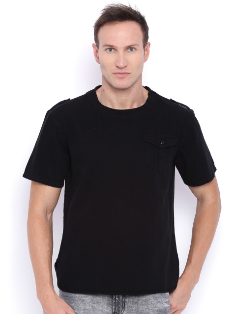 

Blue Saint Men Black T-Shirt