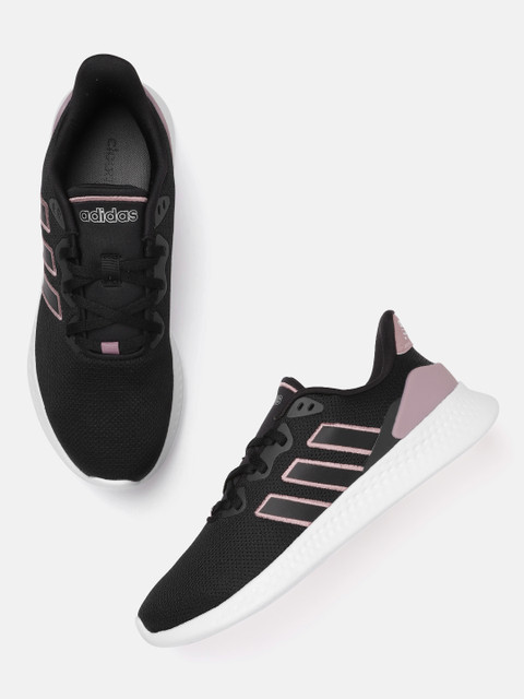 

ADIDAS Women Black Woven Design Puremotion Se Sustainable Sneakers