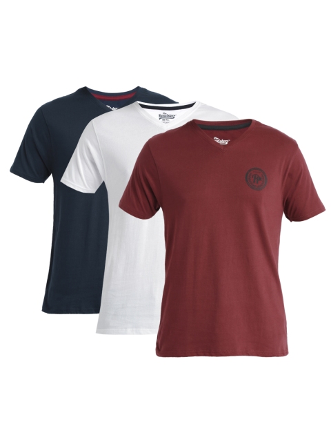 

Roadster Pack of 3 T-shirts, Navy blue