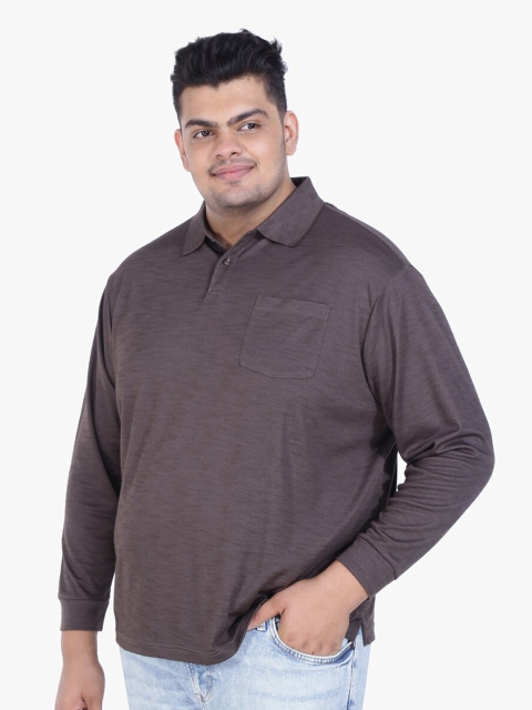

Santonio Men Pink Polo Collar Pockets T-shirt