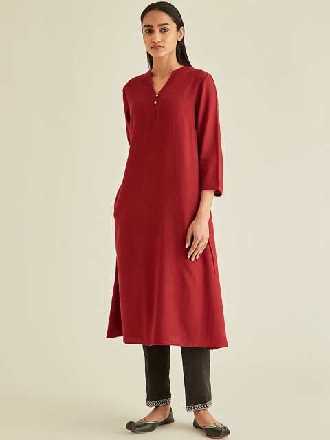 

Ancestry Women Keyhole Neck Kurta, Na