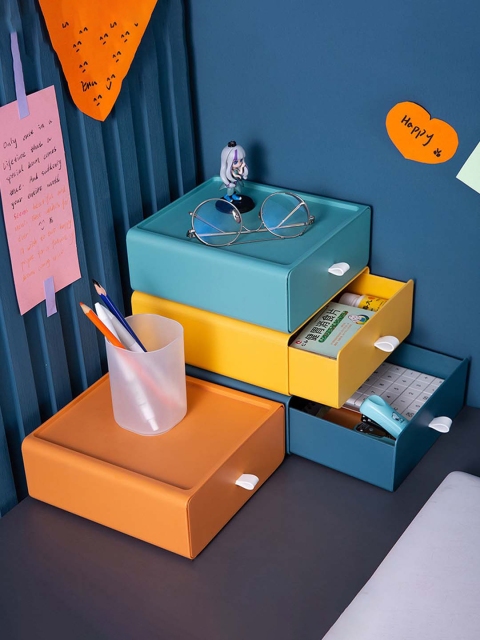 

MARKET99 Green Solid Table Organiser