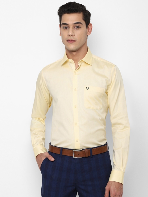 

Allen Solly Men Yellow Slim Fit Casual Shirt