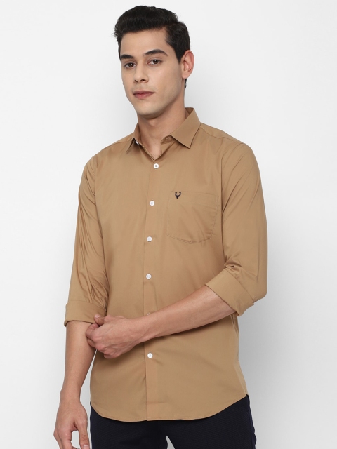 

Allen Solly Men Brown Slim Fit Casual Shirt