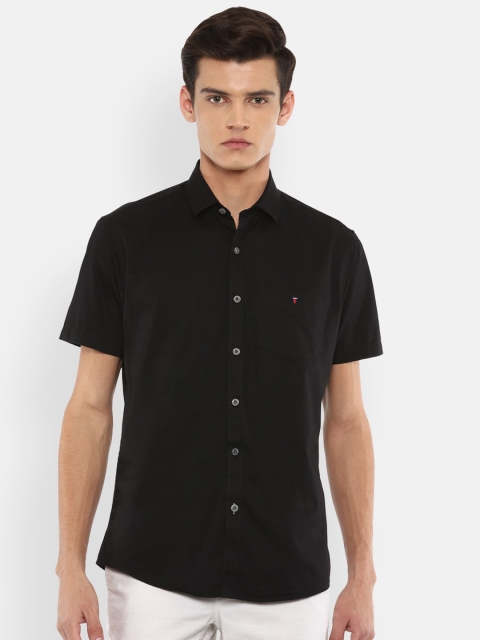 

Louis Philippe Sport Men Black Slim Fit Pure Cotton Casual Shirt