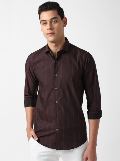

Louis Philippe Sport Men Brown Slim Fit Checked Casual Shirt