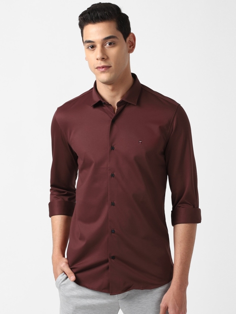 

Louis Philippe Sport Men Maroon Slim Fit Casual Shirt