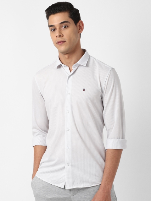 

Louis Philippe Sport Men White Slim Fit Casual Shirt