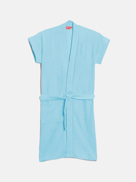 

GOLDSTROMS Girls Blue Solid Bathrobe