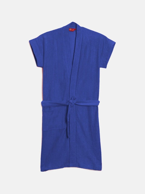 

GOLDSTROMS Girls Blue Solid Bathrobe