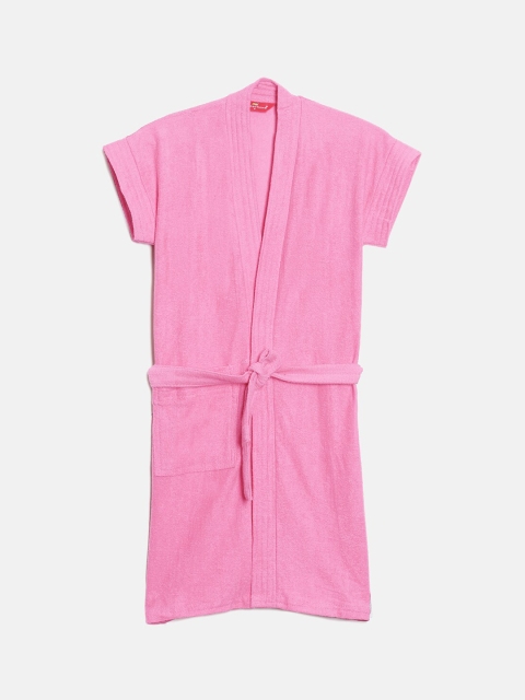 

GOLDSTROMS Girls Pink Solid Bathrobe