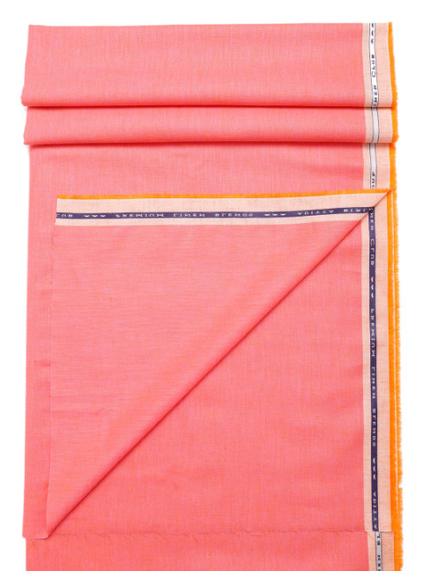 

CAVALLO by Linen Club Red Solid Cotton Shirt Fabric