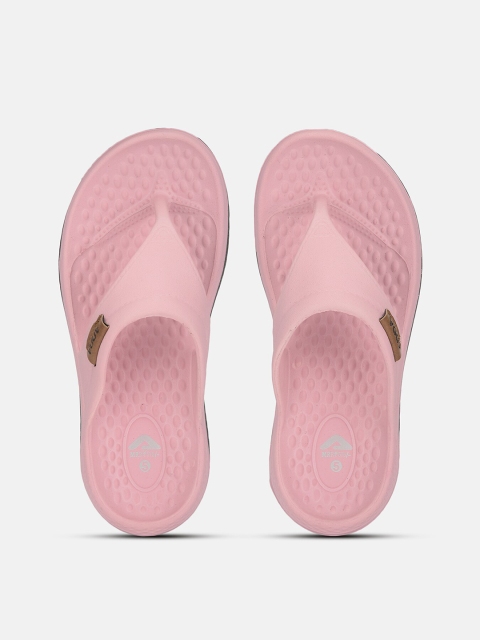 

Adda Women Pink Rubber Thong Flip-Flops