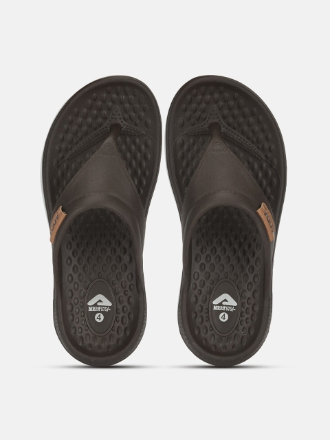 

Adda Women Brown & White Rubber Thong Flip-Flops