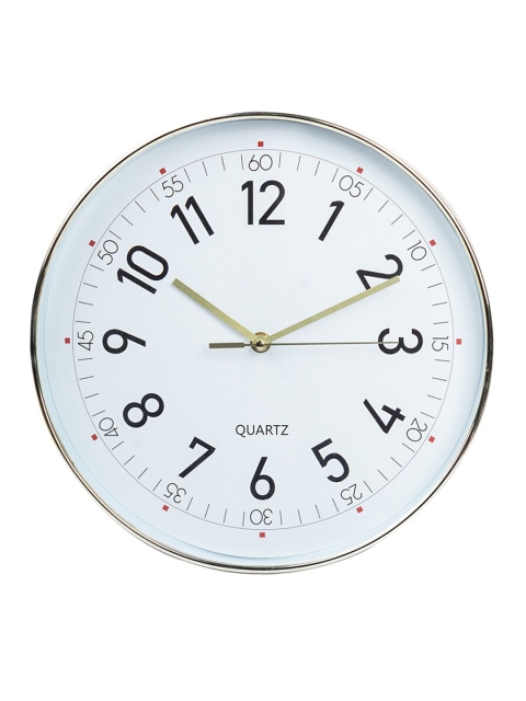 

MARKET99 White & Black Handcrafted Contemporary Wall Clock