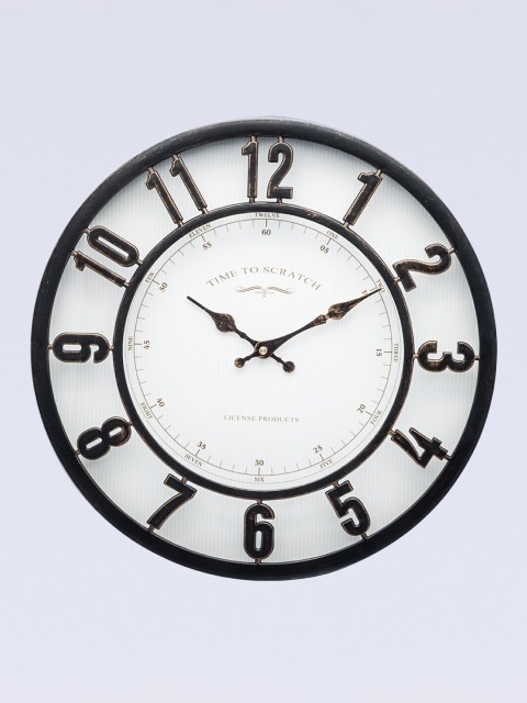 

MARKET99 Black & White Contemporary Wall Clock