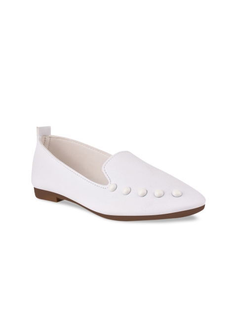 

Stelatoes Women White Ballerinas