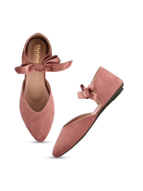 

Stelatoes Women Peach-Coloured Ballerinas