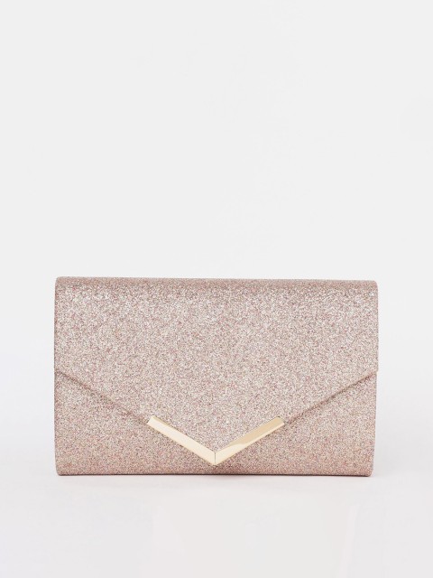 

CODE by Lifestyle Gold-Toned Embellished Synthetic Clutches