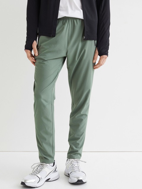 

H&M Men Green Running trousers