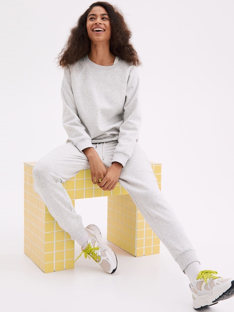 

H&M Woman Grey Jersey joggers