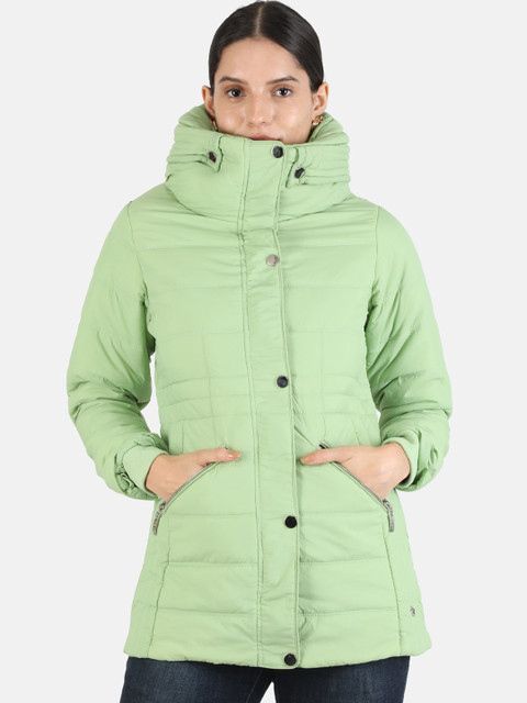 

Monte Carlo Woman Green Lightweight Longline Puffer Jacket